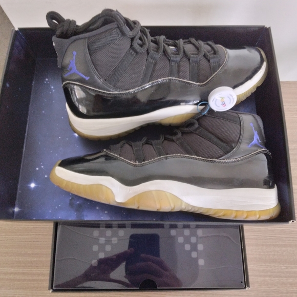 Jordan 11 Space Jam #45 Rare With Box Size 9.5 - Picture 6 of 15